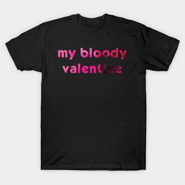 My Bloody Valentine Loveless Letters T-Shirt by Shadow Lyric